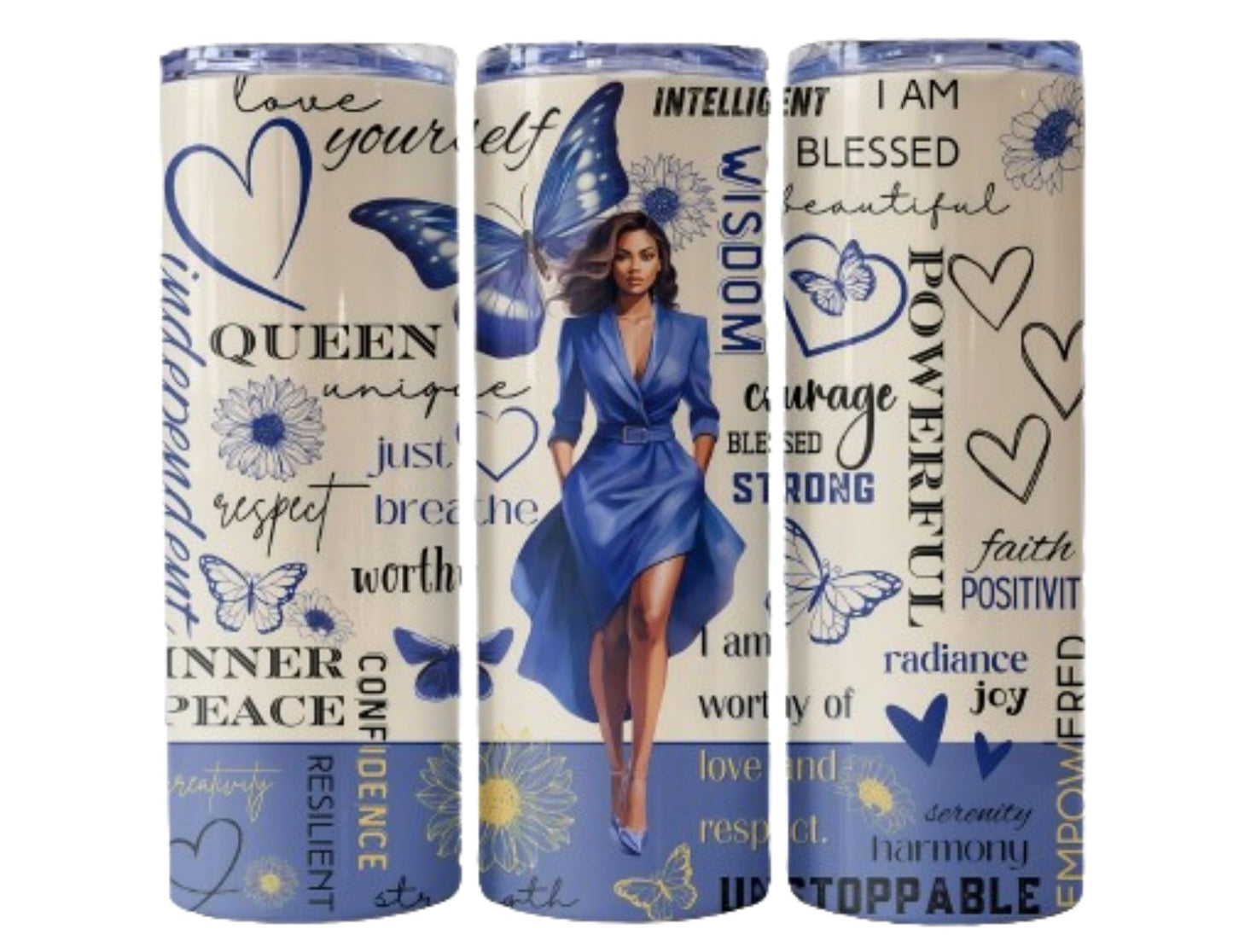 Queen (20 oz Empowerment and Inspiration Tumbler Design)