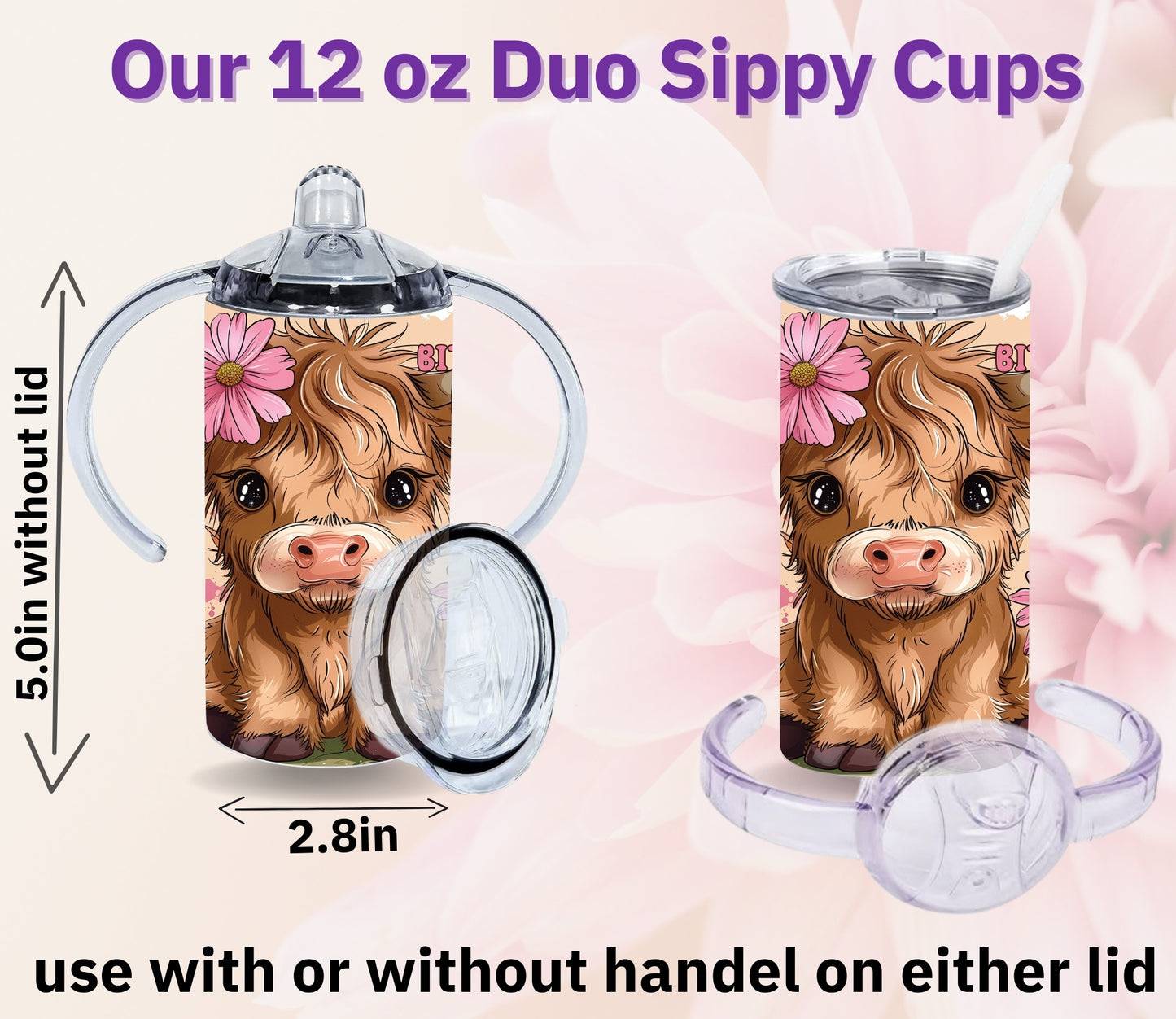 BIT OF A MESS BUT DOING MY BEST(GIRLS (Duo lids Sippy and Tumbler Design)