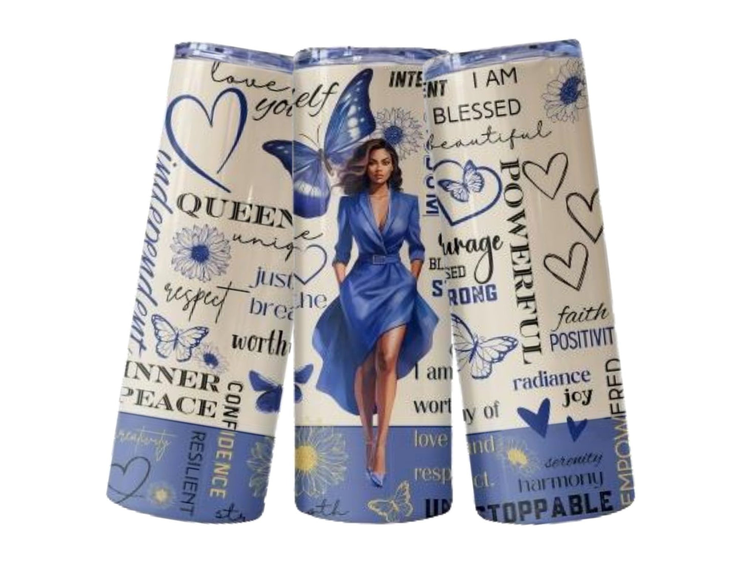 Queen (20 oz Empowerment and Inspiration Tumbler Design)